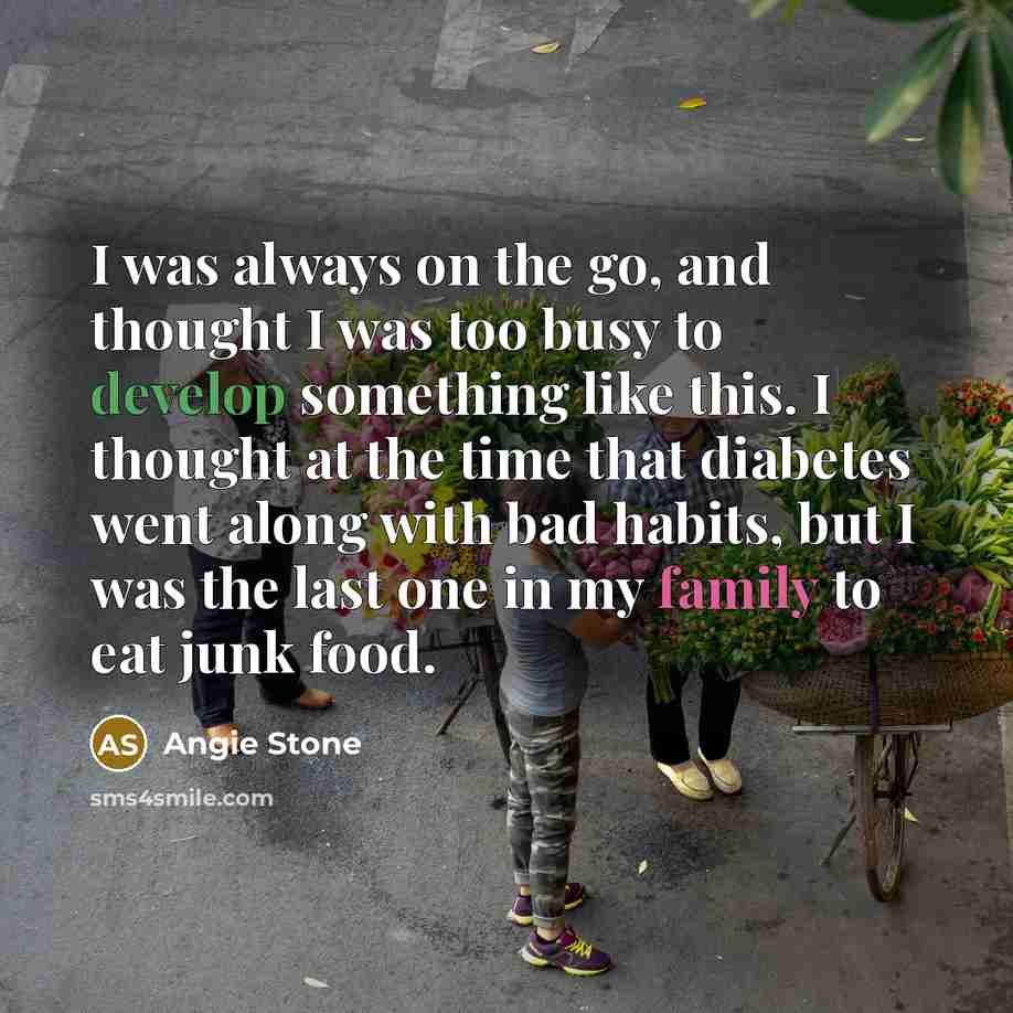 “I was always on the go, and thought I was…” quote by Angie Stone