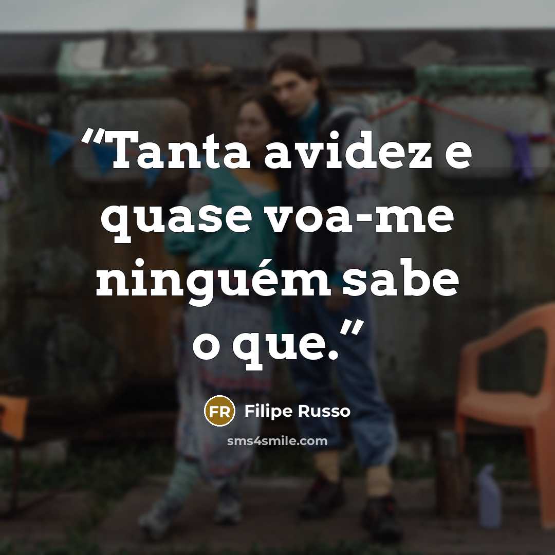 “Tanta avidez e quase voa-me ninguém sabe o que.” quote by Filipe Russo