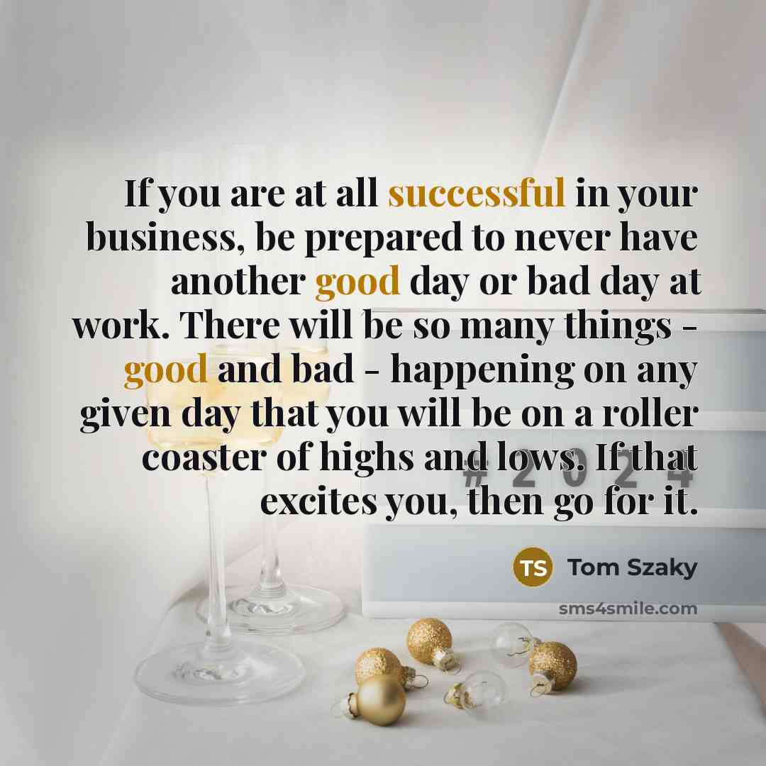 “If you are at all successful in your business, be…” quote by Tom Szaky