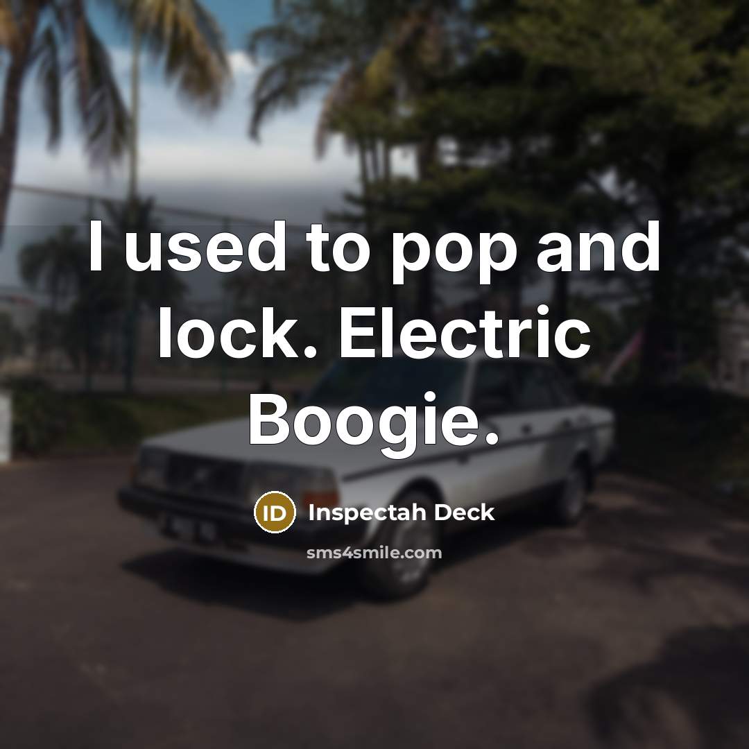 “I used to pop and lock. Electric Boogie.…” quote by Inspectah Deck