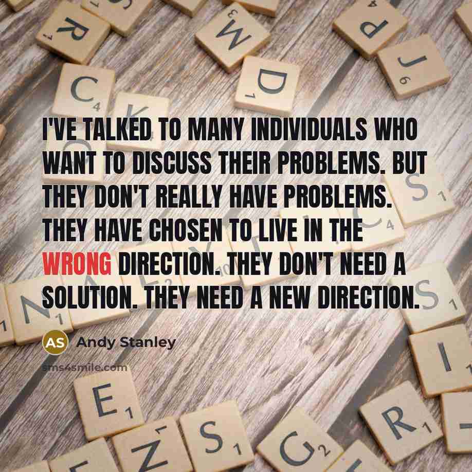 “I've talked to many individuals who want to discuss their…” quote by Andy Stanley