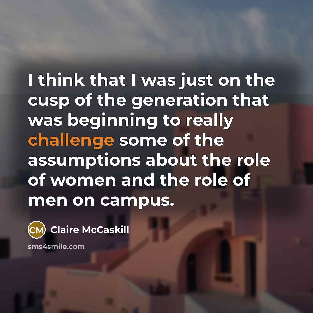 “I think that I was just on the cusp of…” quote by Claire McCaskill