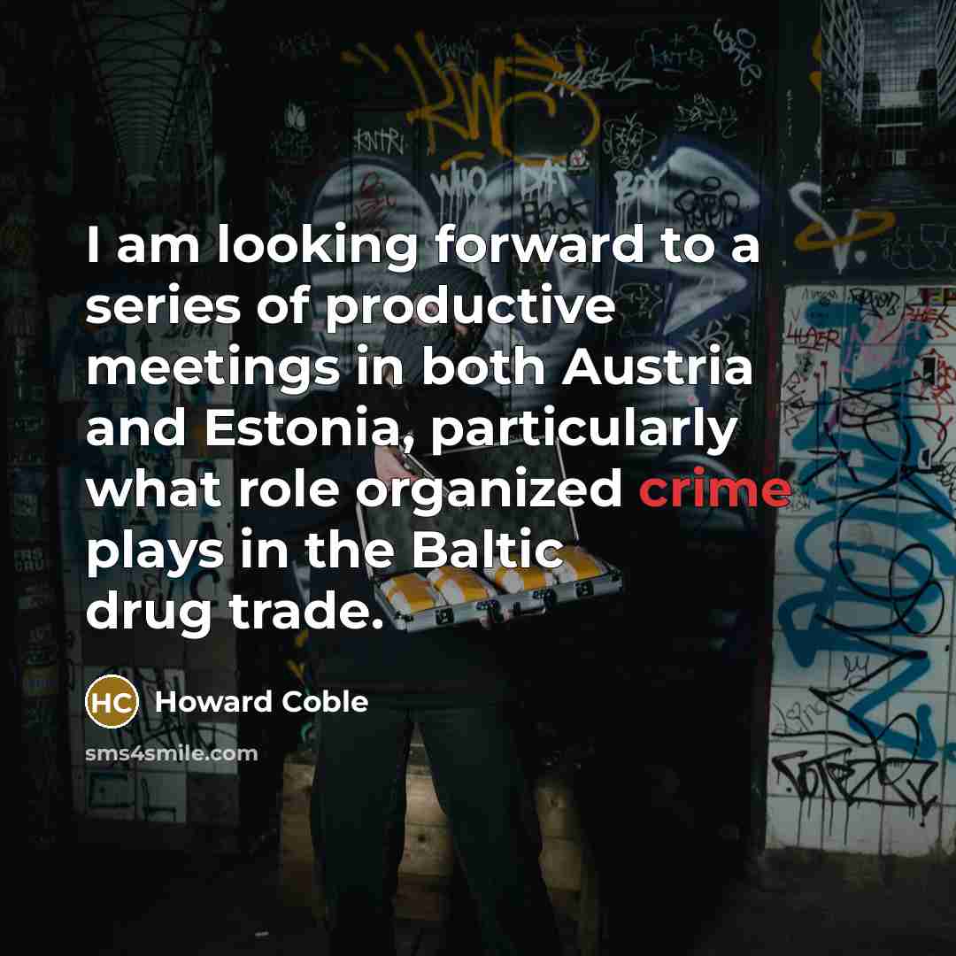 “I am looking forward to a series of productive meetings…” quote by Howard Coble