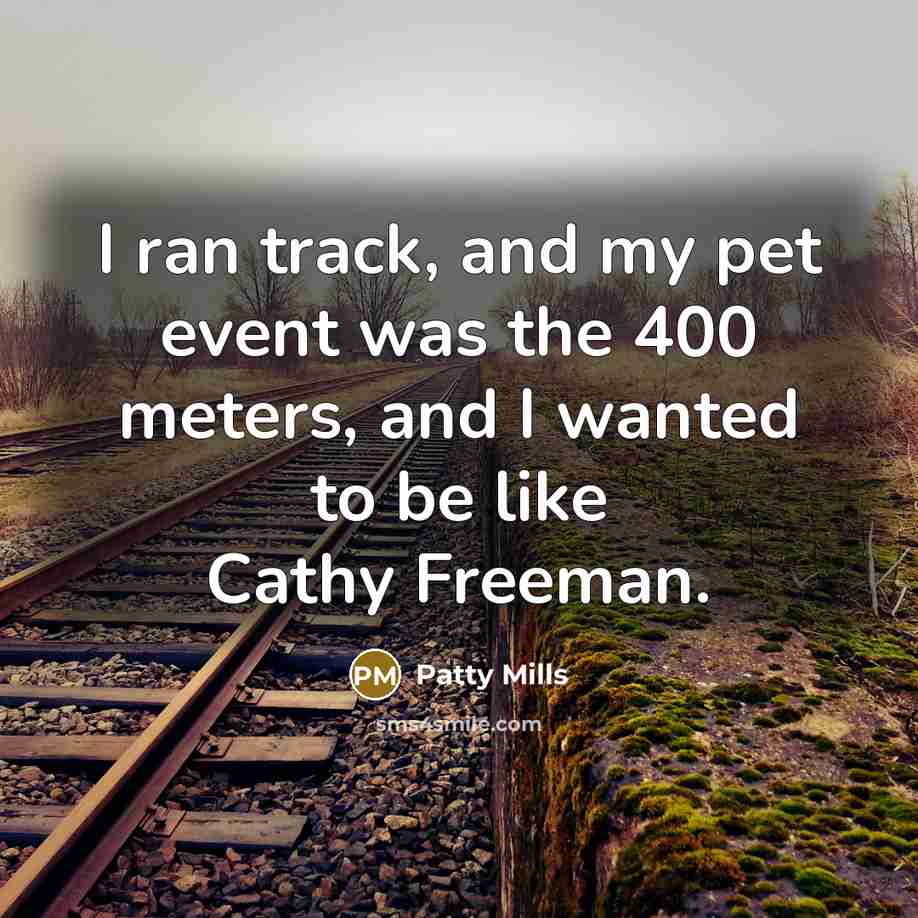 “I ran track, and my pet event was the 400…” quote by Patty Mills