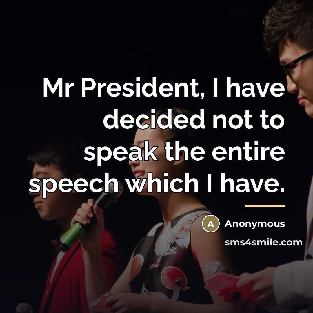 “Mr President, I have decided not to speak the entire…” quote by Afonso Van-Dunem
