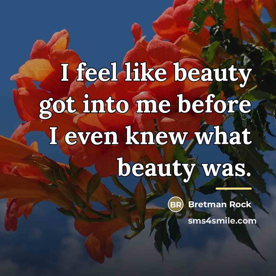 “I feel like beauty got into me before I even…” quote by Bretman Rock