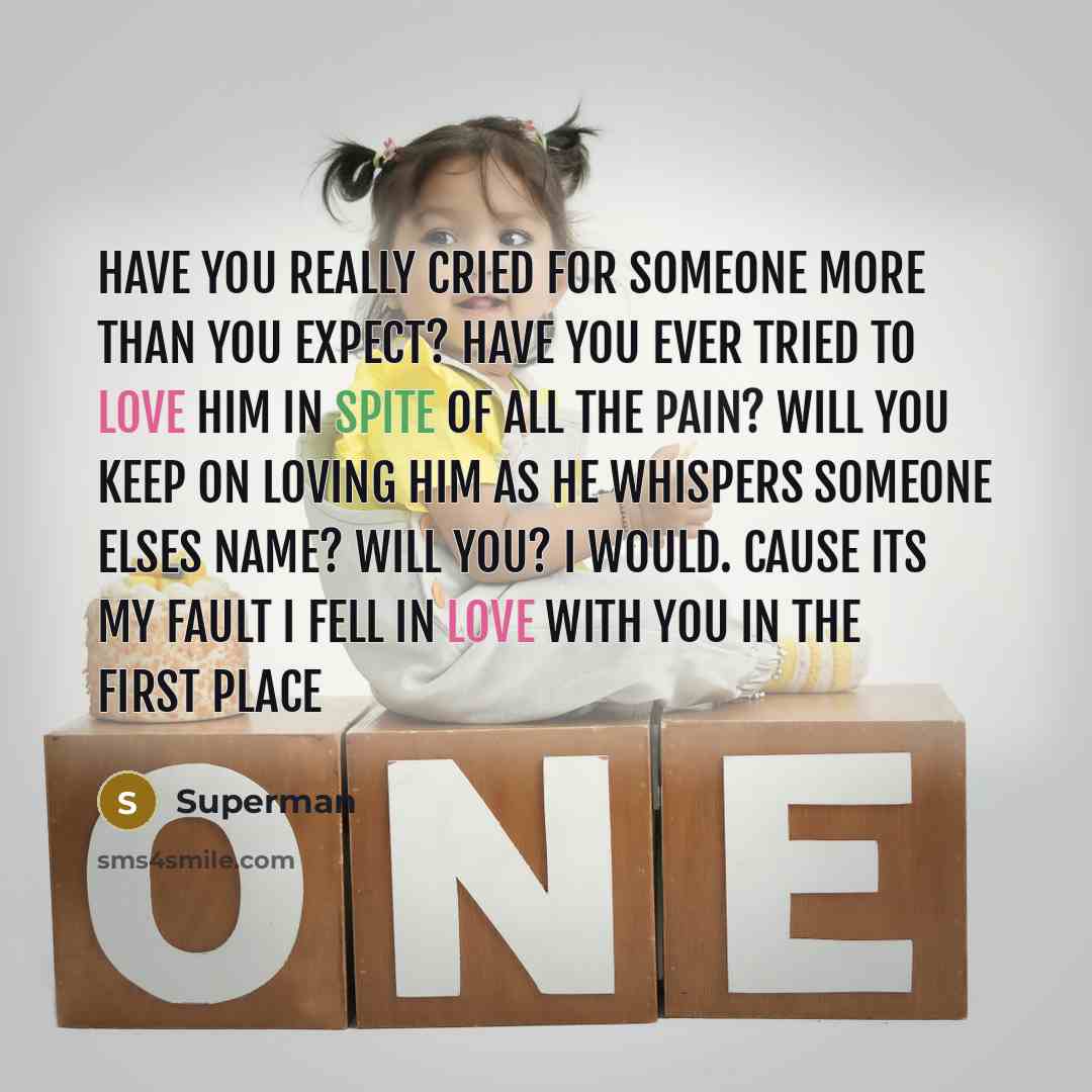 “Have you really cried for someone more than you expect?…” quote by Superman