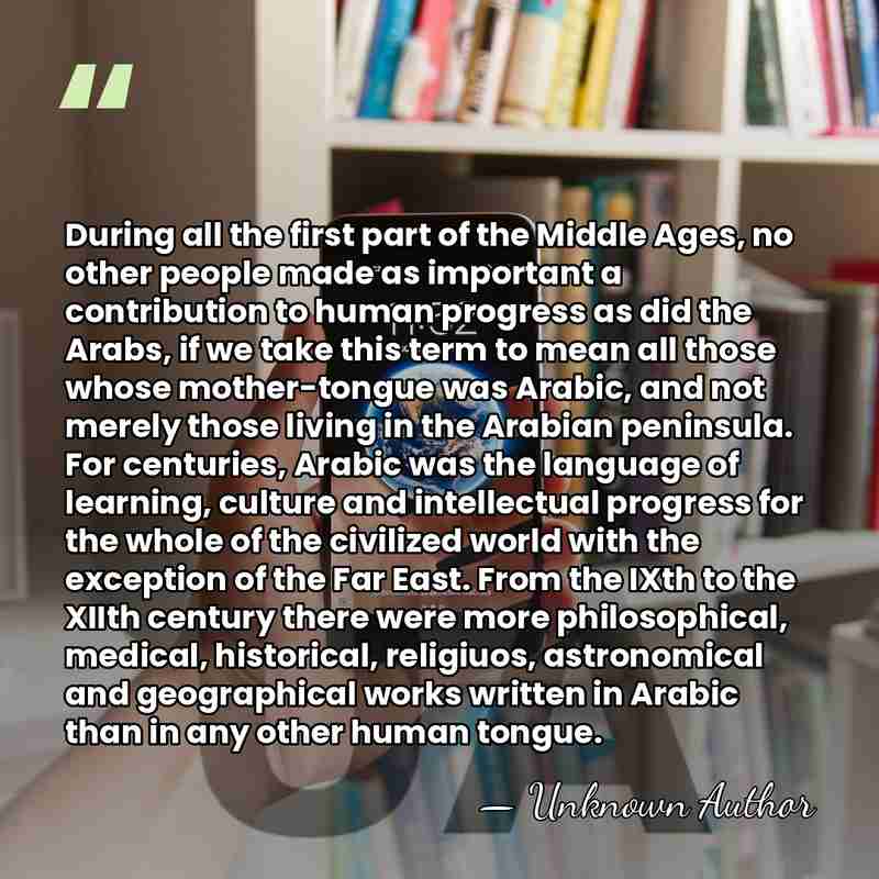During all the first part of the Middle Ages, no other people&hellip; - Unknown Author