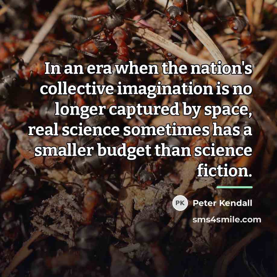 “In an era when the nation's collective imagination is no…” quote by Peter Kendall