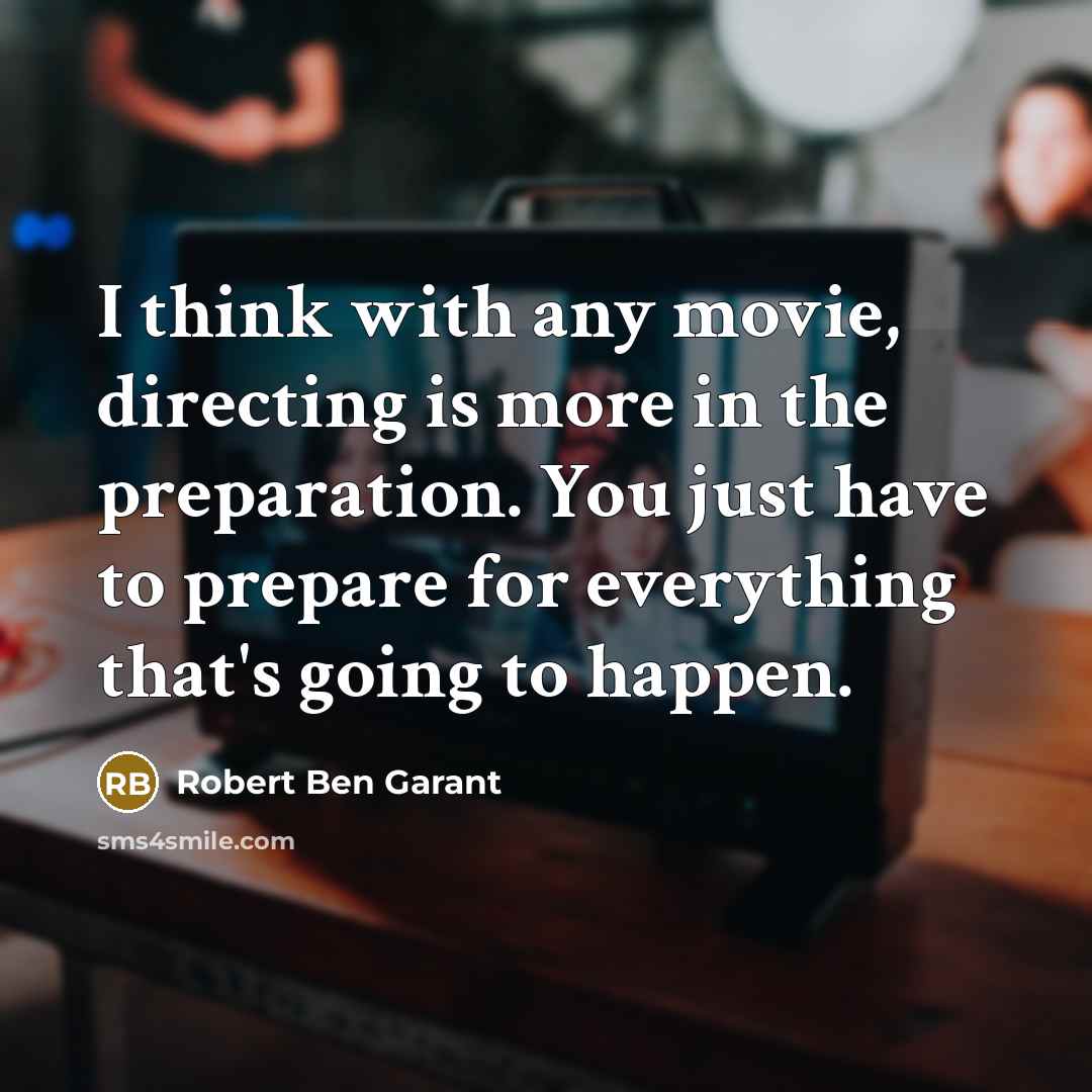 “I think with any movie, directing is more in the…” quote by Robert Ben Garant