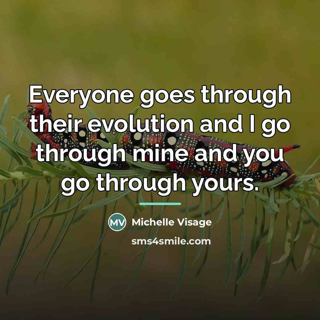 “Everyone goes through their evolution and I go through mine…” quote by Michelle Visage