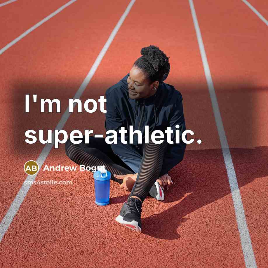 “I'm not super-athletic.…” quote by Andrew Bogut