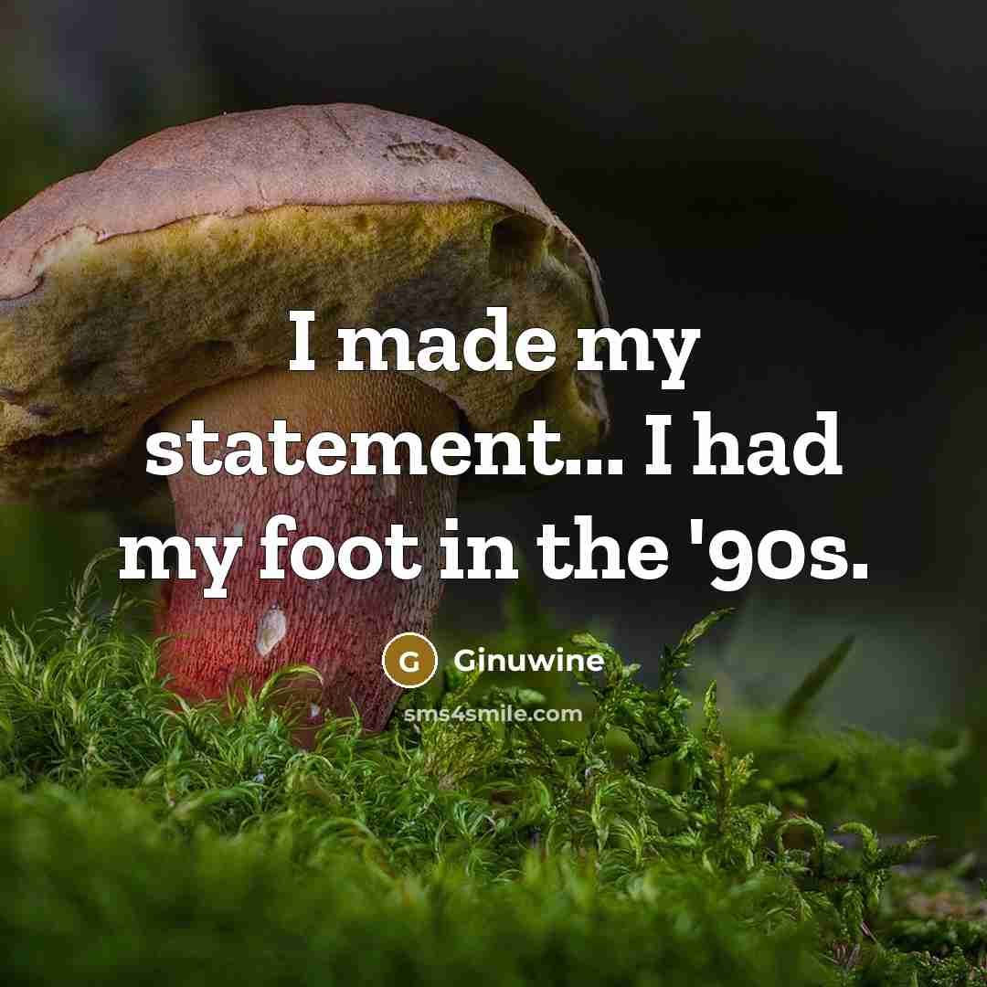 “I made my statement... I had my foot in the…” quote by Ginuwine