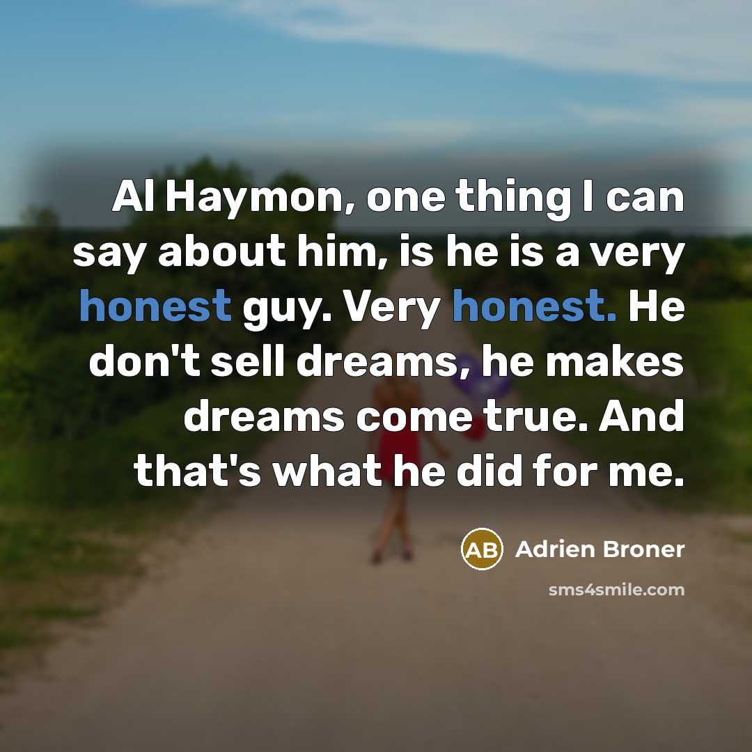 “Al Haymon, one thing I can say about him, is…” quote by Adrien Broner