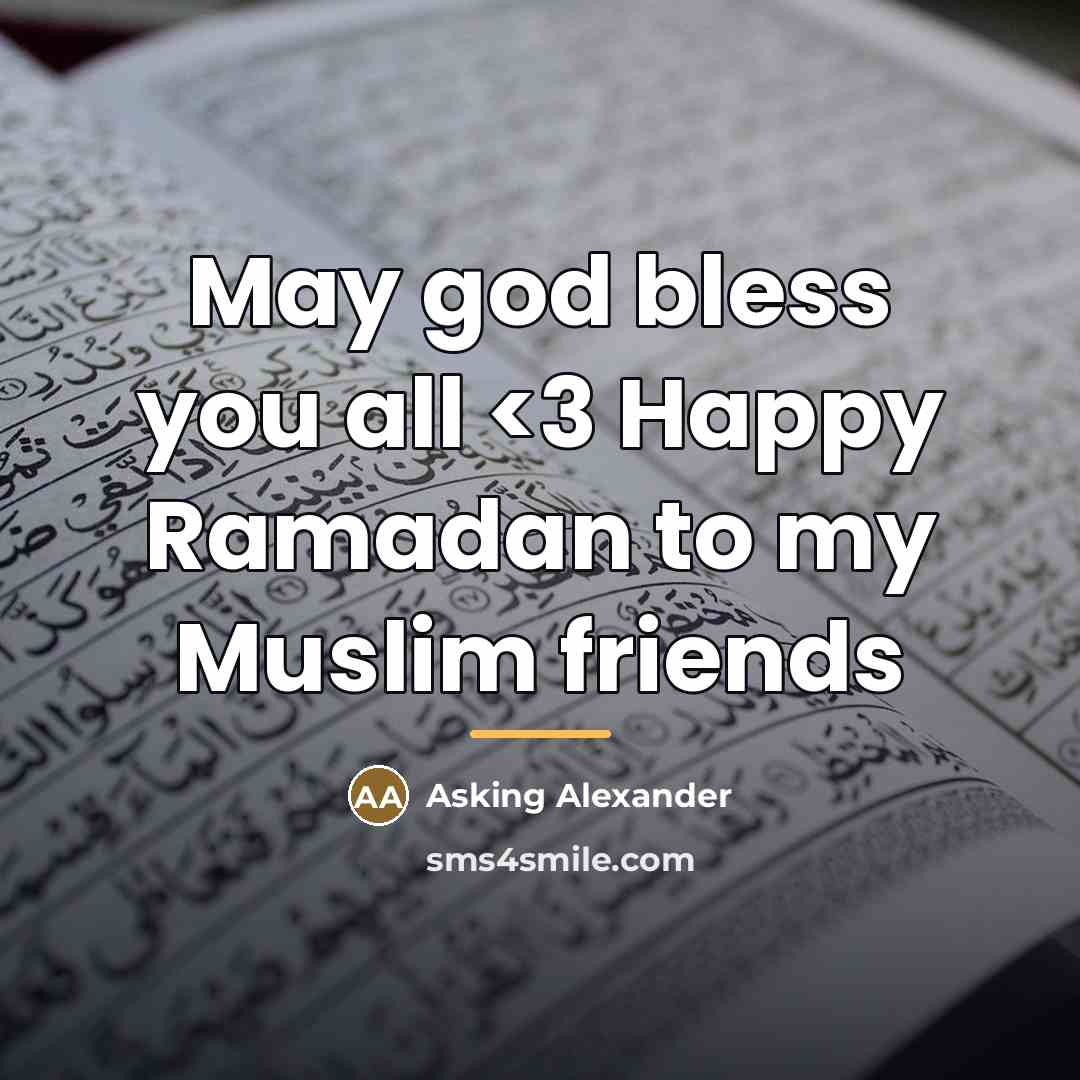 “May god bless you all…” quote by Asking Alexander