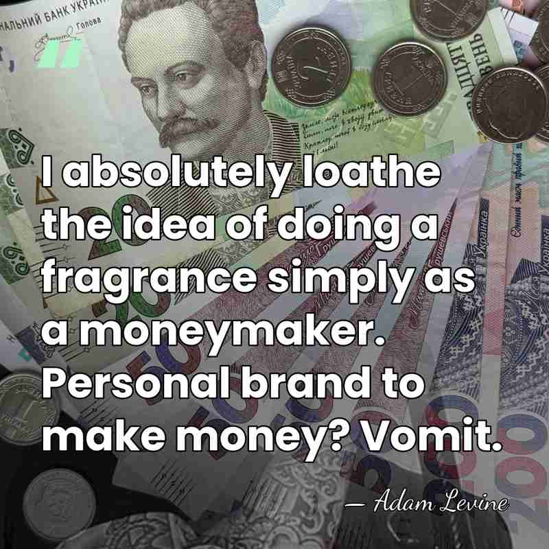 I absolutely loathe the idea of doing a fragrance simply as a&hellip; - Adam Levine