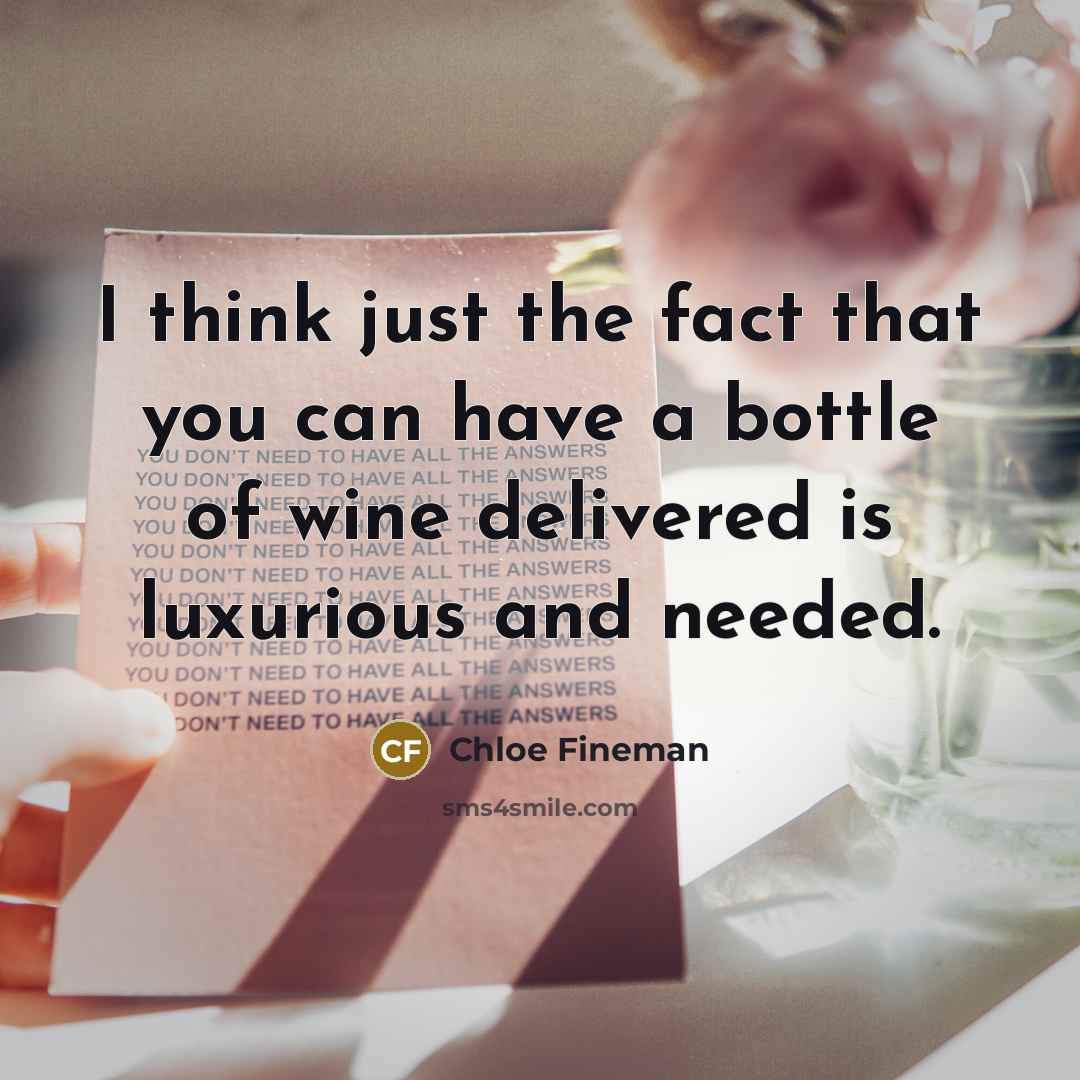 “I think just the fact that you can have a…” quote by Chloe Fineman