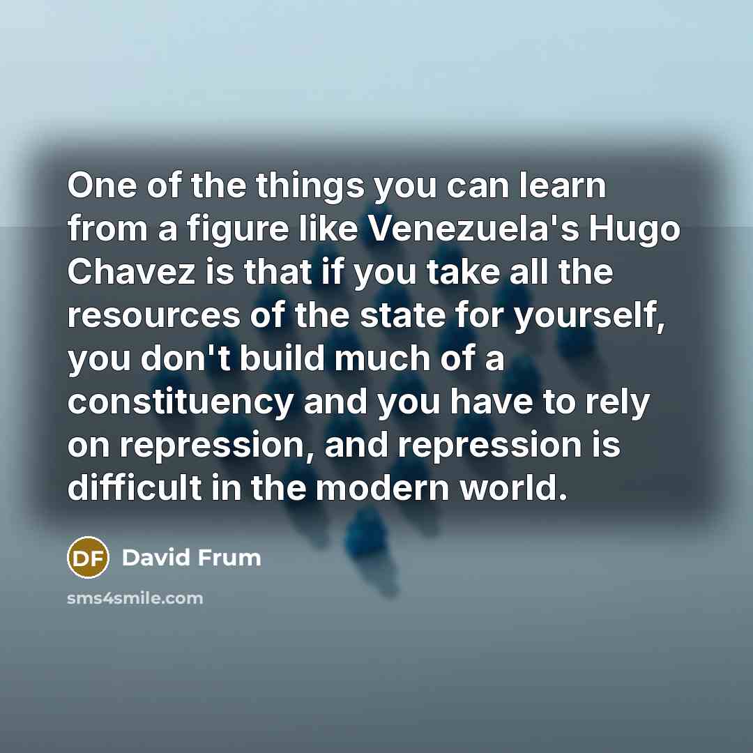“One of the things you can learn from a figure…” quote by David Frum