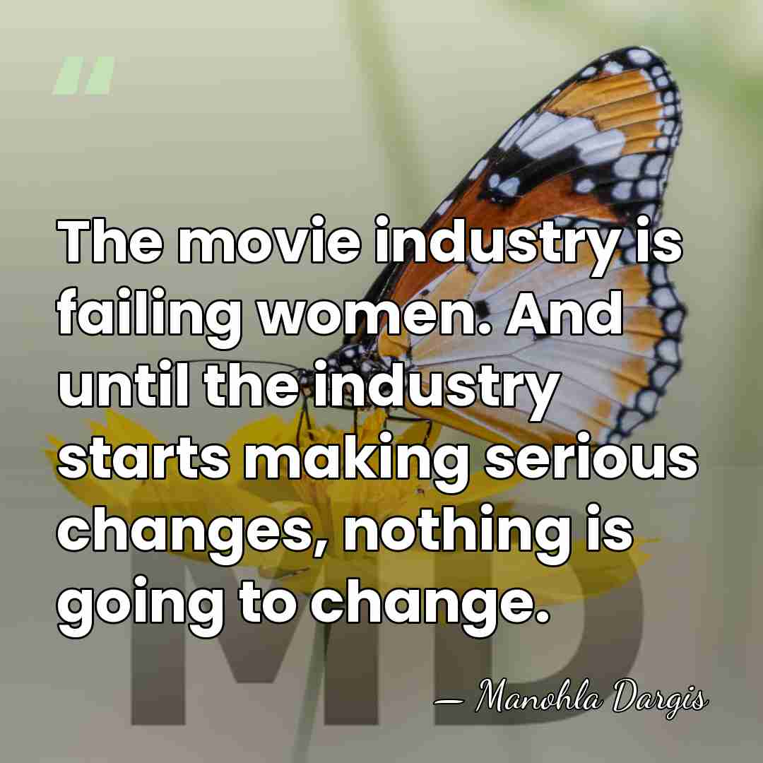The movie industry is failing women. And until the industry starts making&hellip; - Manohla Dargis