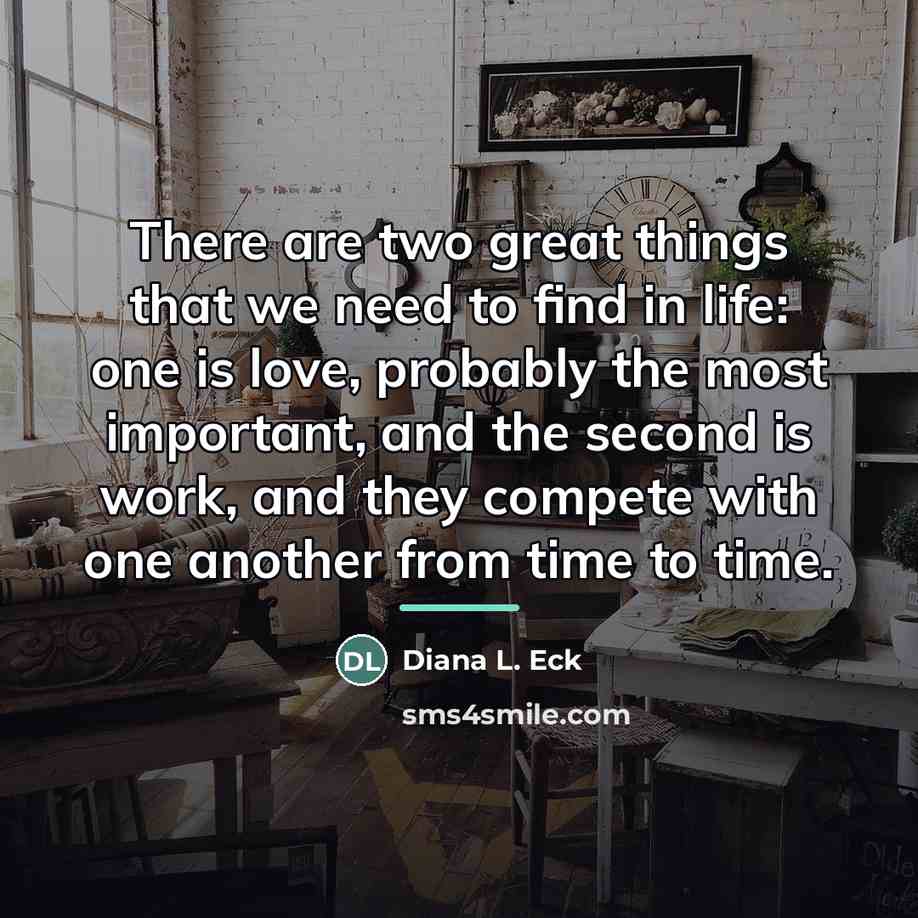 “There are two great things that we need to find…” quote by Diana L. Eck
