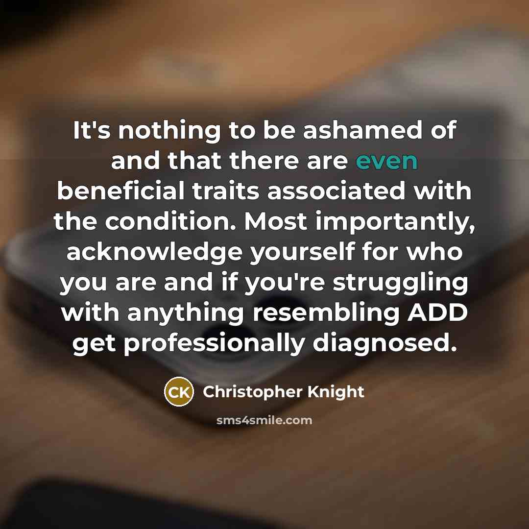 “It's nothing to be ashamed of and that there are…” quote by Christopher Knight