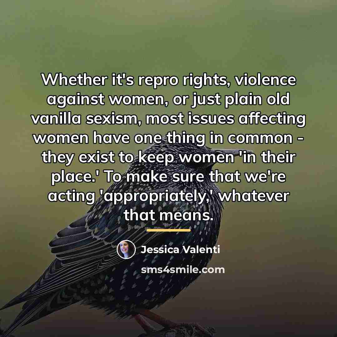 “Whether it's repro rights, violence against women, or just plain…” quote by Jessica Valenti