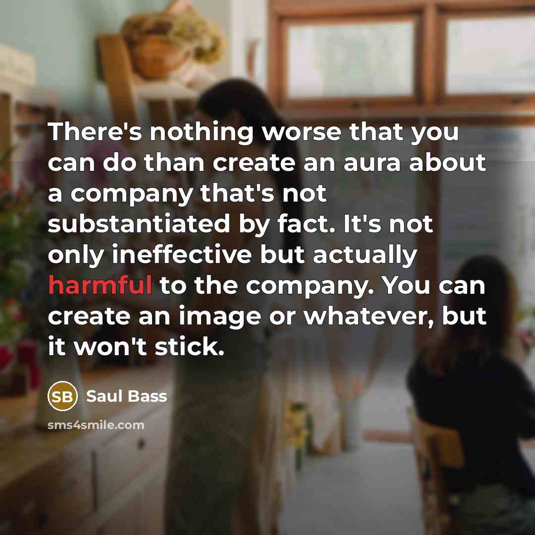 “There's nothing worse that you can do than create an…” quote by Saul Bass