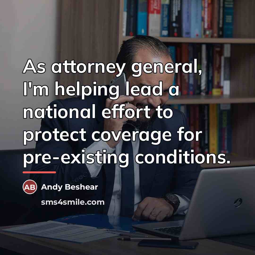 “As attorney general, I'm helping lead a national effort to…” quote by Andy Beshear