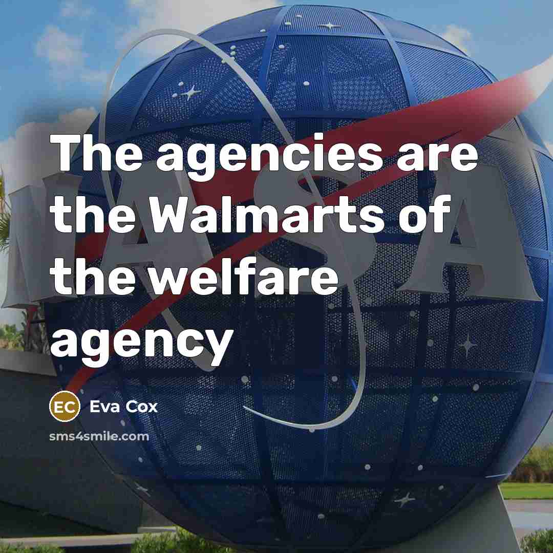 “The agencies are the Walmarts of the welfare agency…” quote by Eva Cox