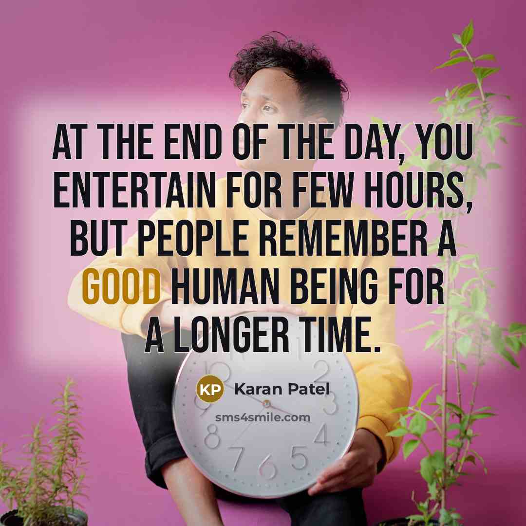 “At the end of the day, you entertain for few…” quote by Karan Patel