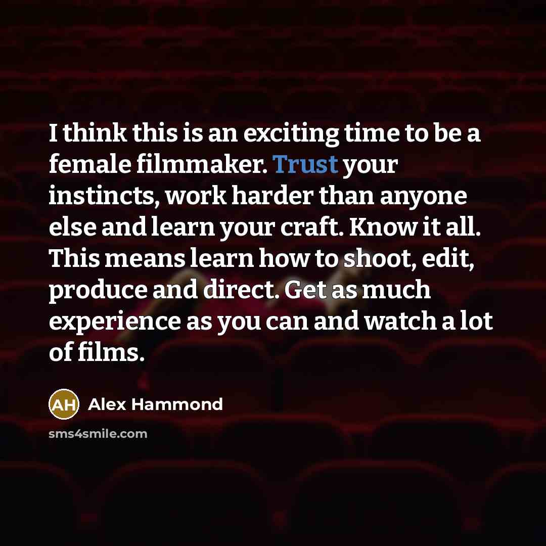 “I think this is an exciting time to be a…” quote by Alex Hammond