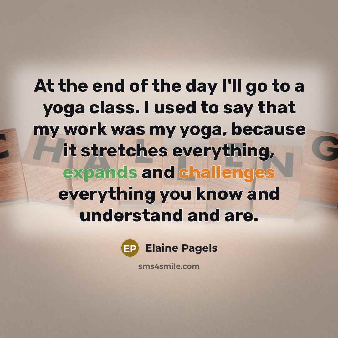 “At the end of the day I'll go to a…” quote by Elaine Pagels