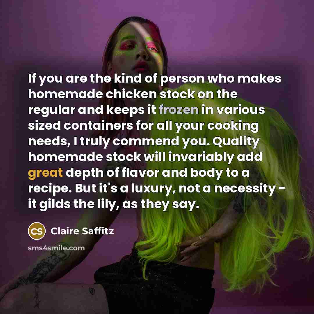 “If you are the kind of person who makes homemade…” quote by Claire Saffitz