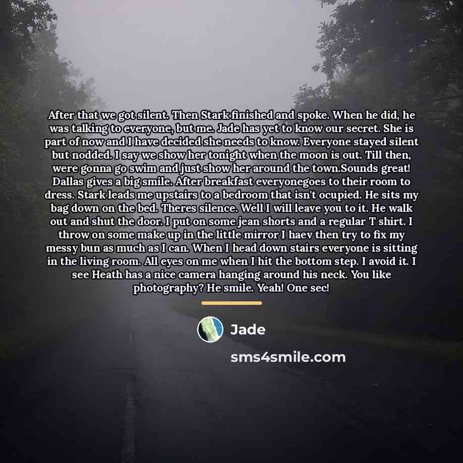 “After that we got silent. Then Stark finished and spoke.…” quote by Jade