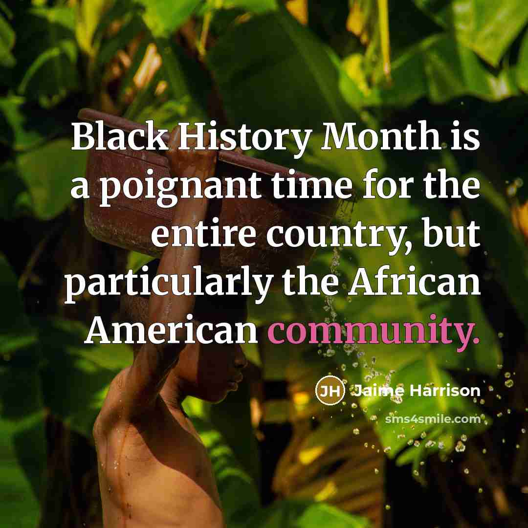 “Black History Month is a poignant time for the entire…” quote by Jaime Harrison