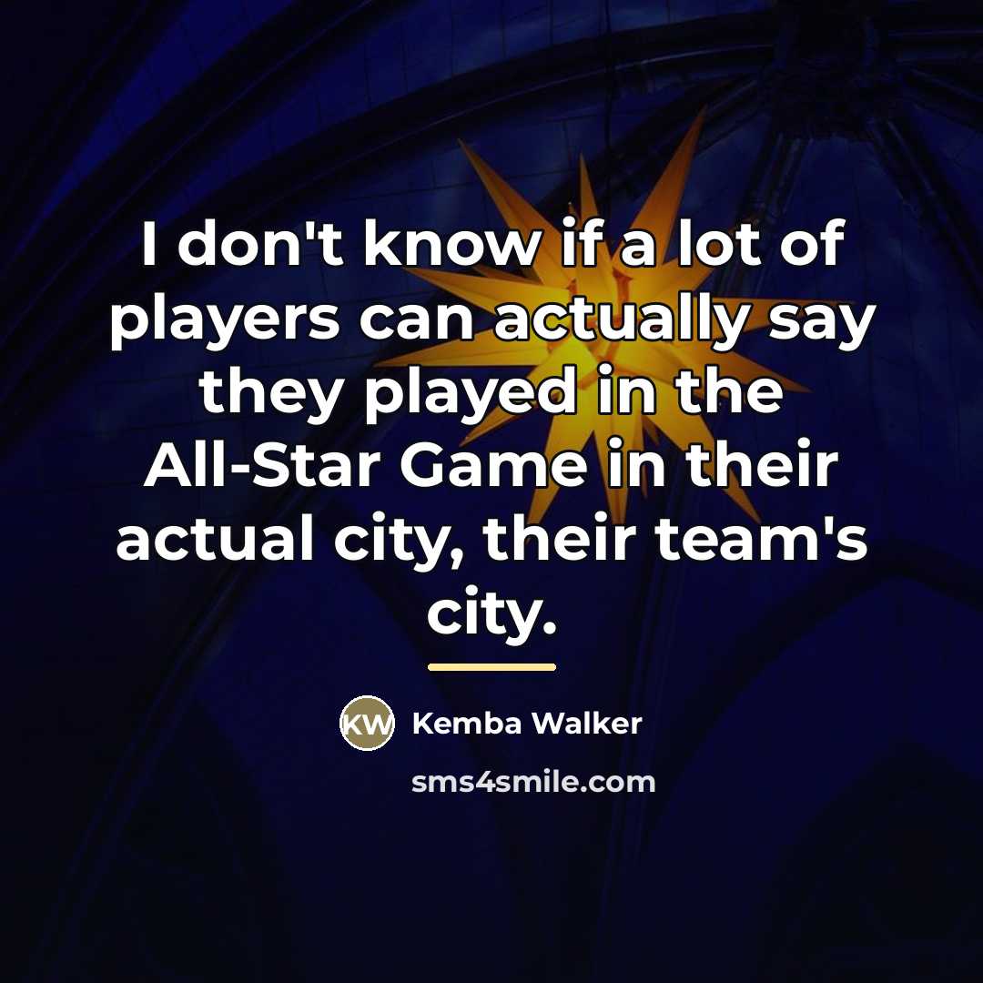 “I don't know if a lot of players can actually…” quote by Kemba Walker