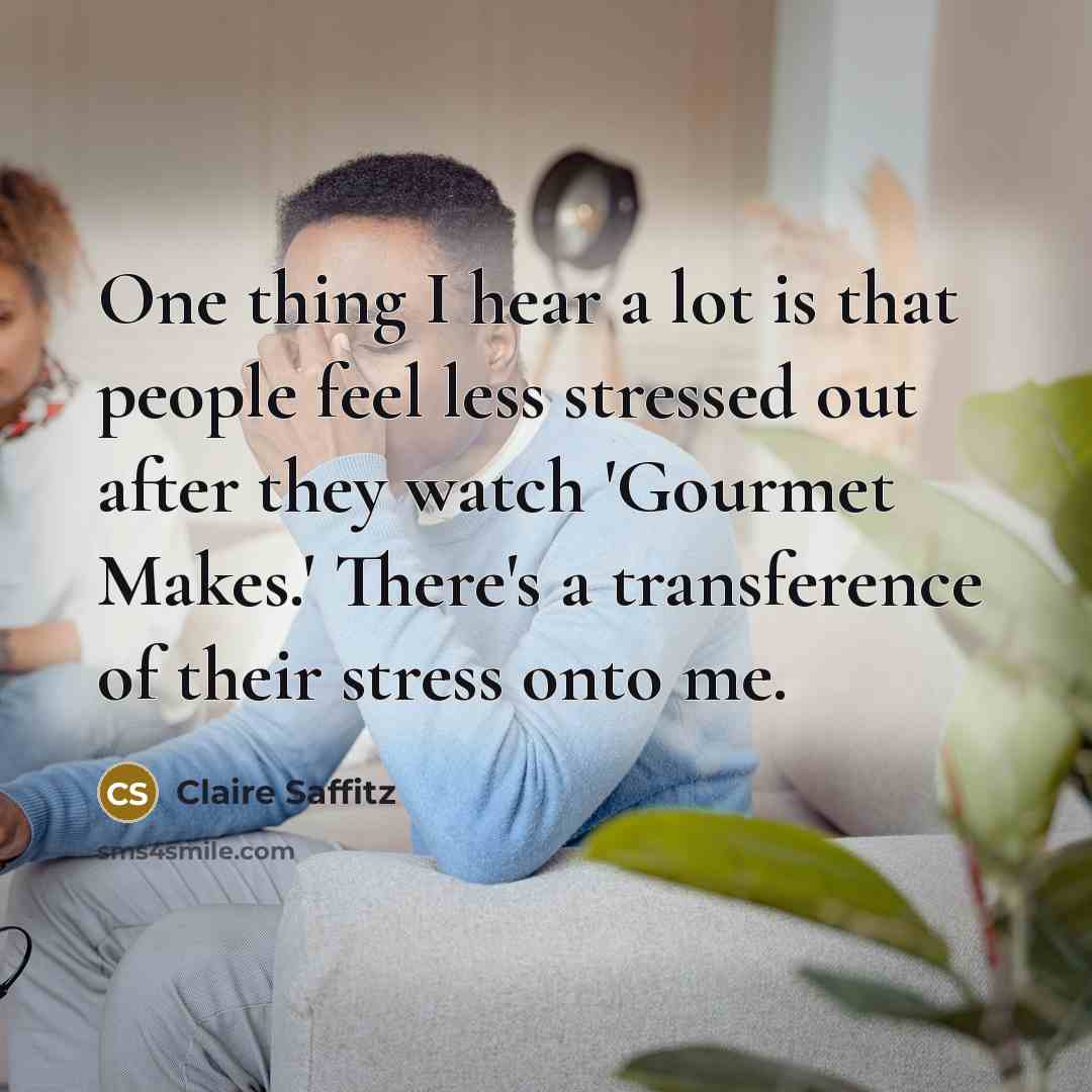 “One thing I hear a lot is that people feel…” quote by Claire Saffitz
