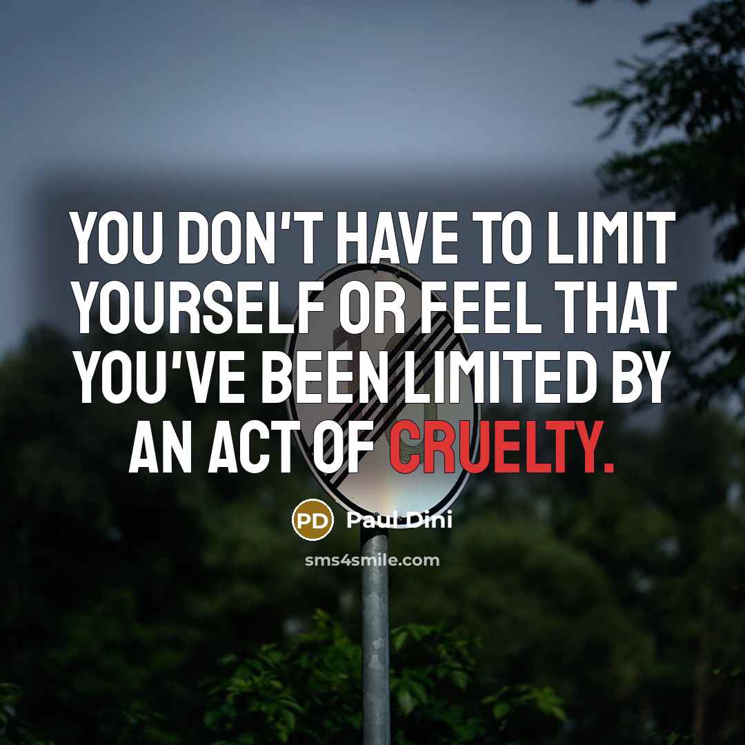 “You don't have to limit yourself or feel that you've…” quote by Paul Dini