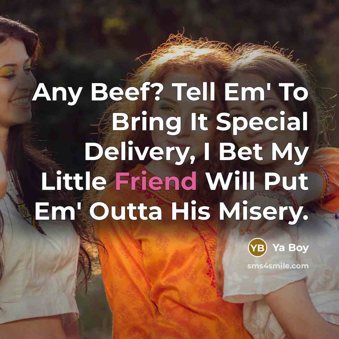 “Any Beef? Tell Em' To Bring It Special Delivery, I…” quote by Ya Boy