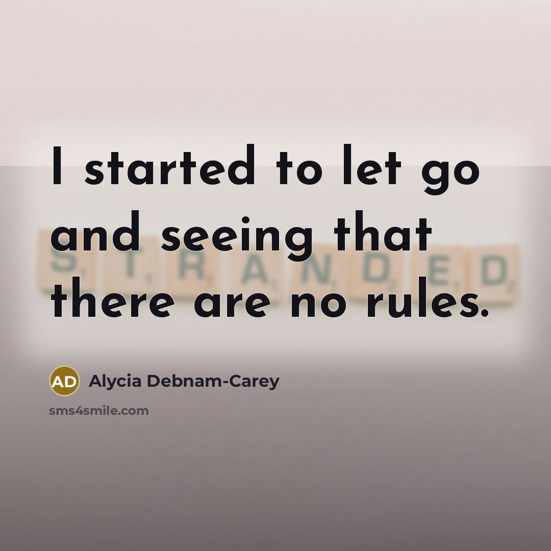 “I started to let go and seeing that there are…” quote by Alycia Debnam-Carey