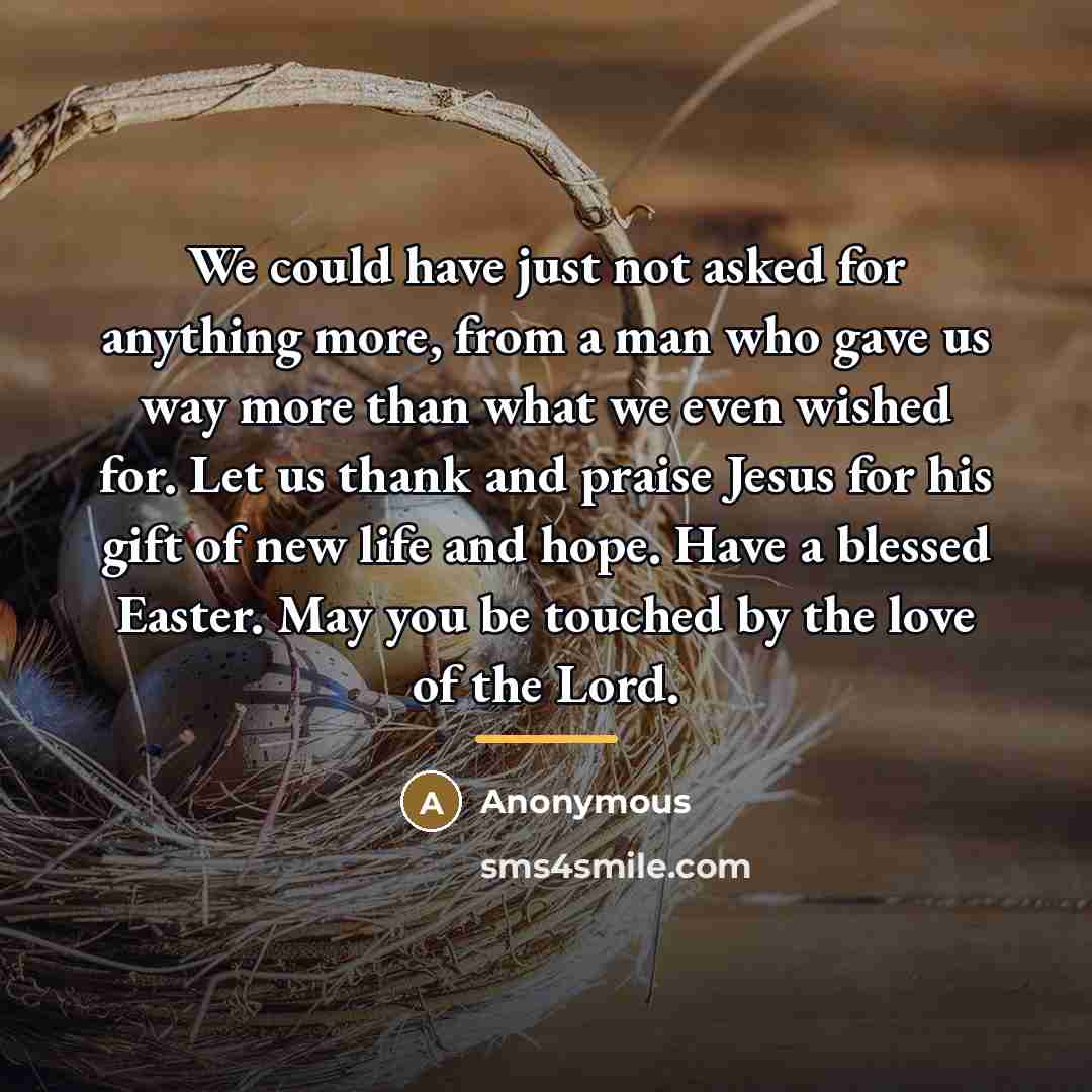 “We could have just not asked for anything more, from…” quote by Anonymous
