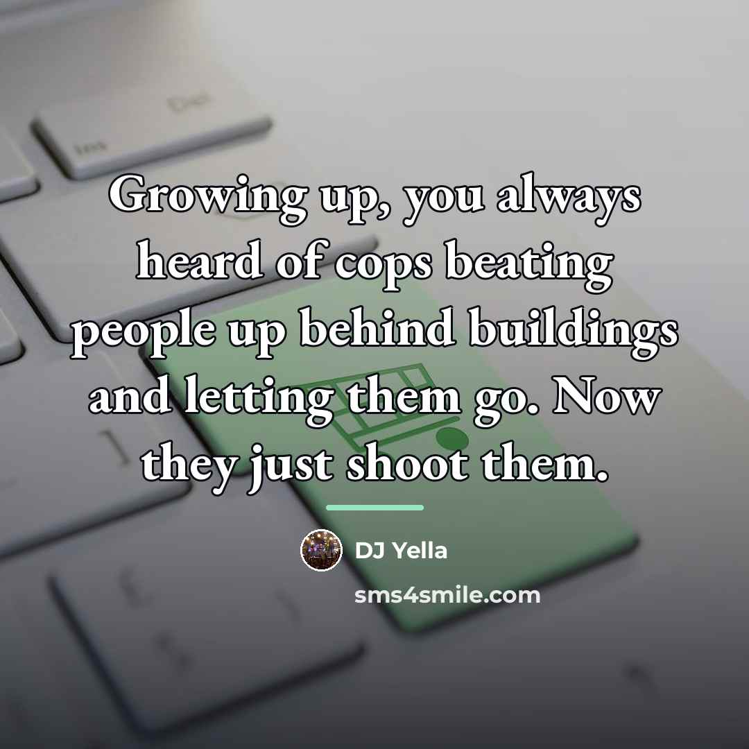 “Growing up, you always heard of cops beating people up…” quote by DJ Yella