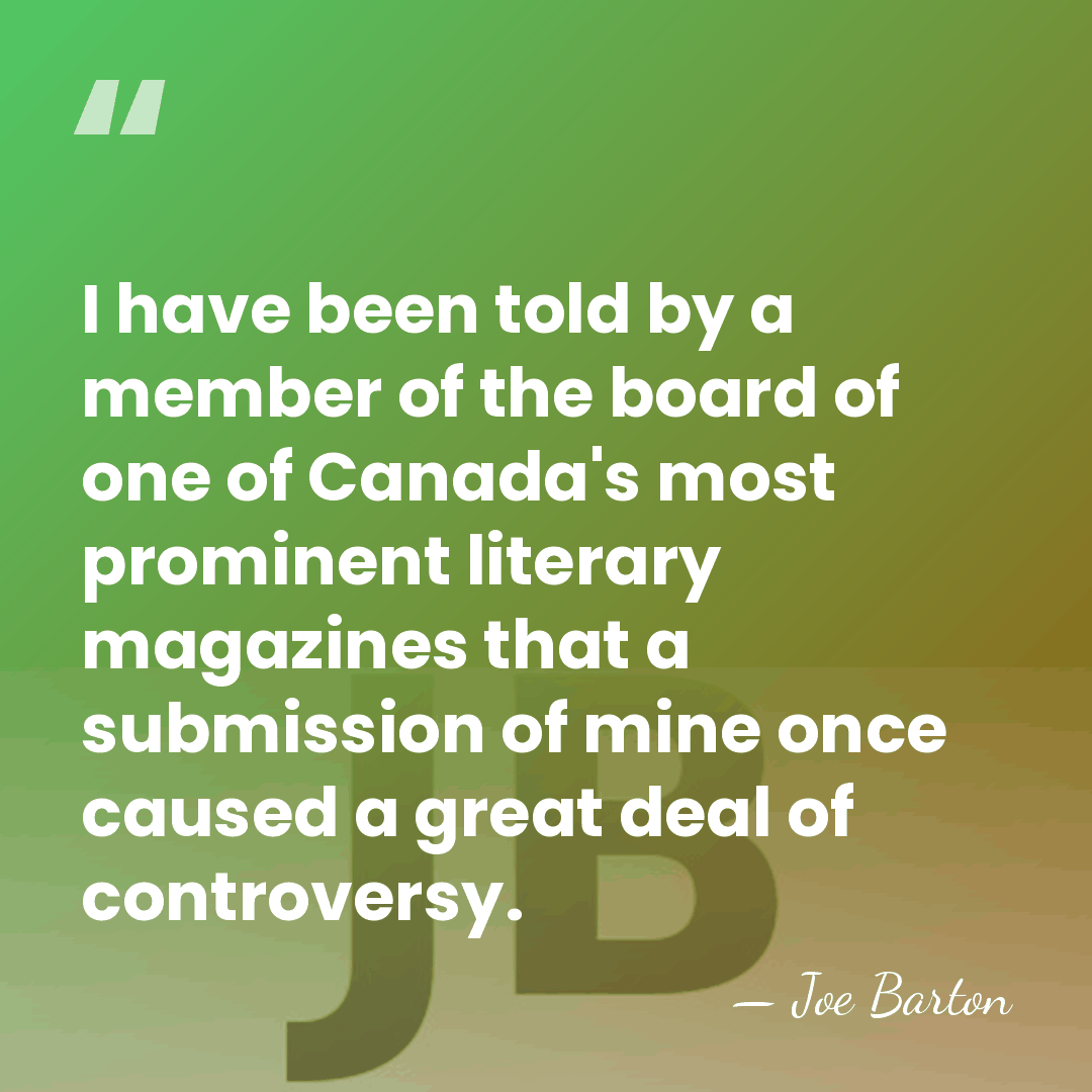 I have been told by a member of the board of one&hellip; - Joe Barton