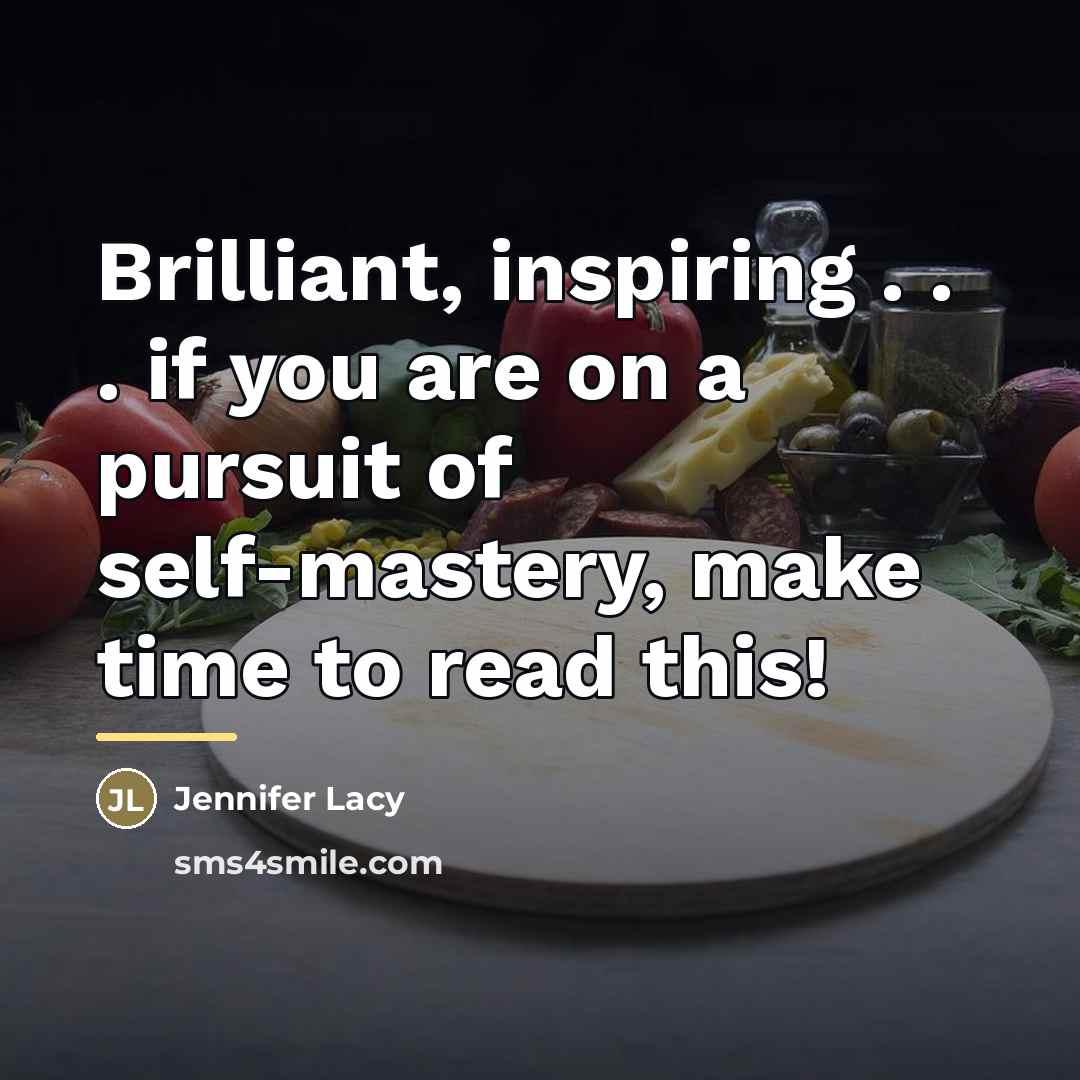 “Brilliant, inspiring . . . if you are on a…” quote by Jennifer Lacy