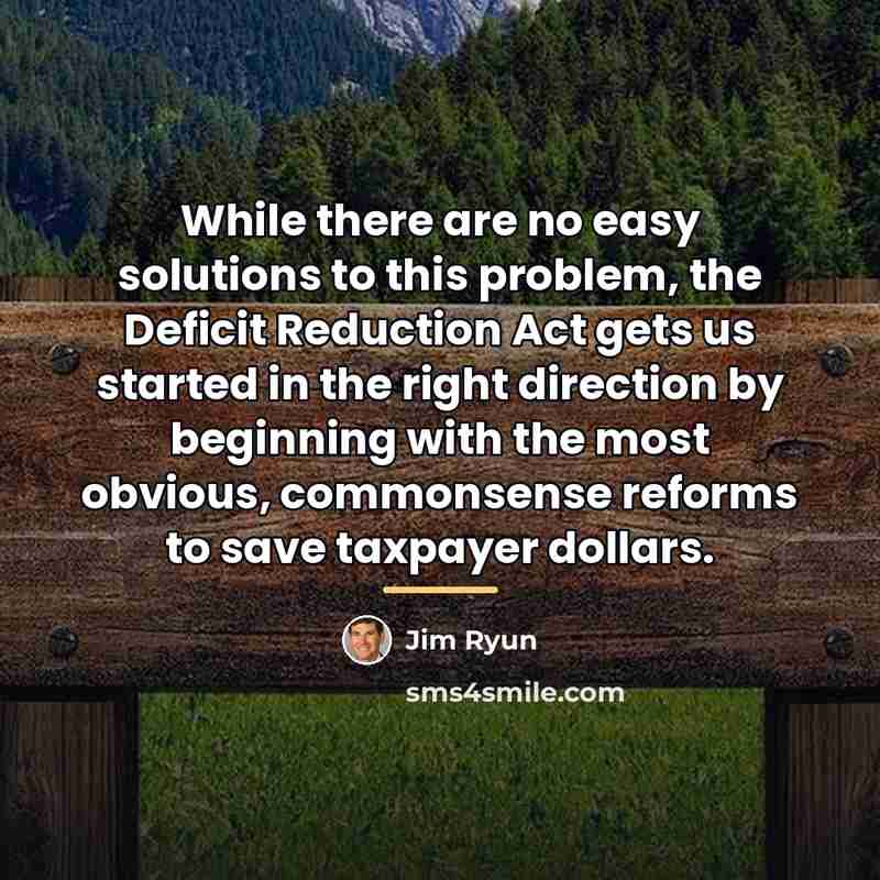 “While there are no easy solutions to this problem, the…” quote by Jim Ryun