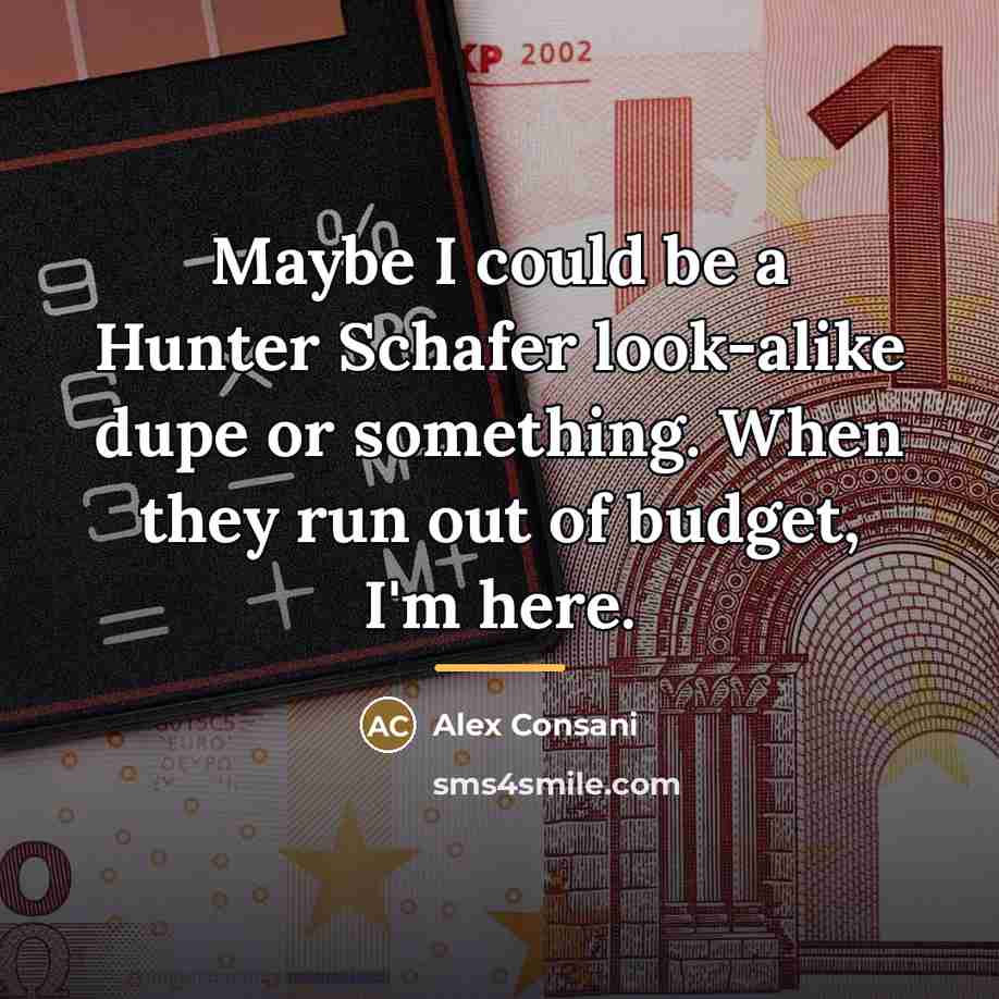 “Maybe I could be a Hunter Schafer look-alike dupe or…” quote by Alex Consani