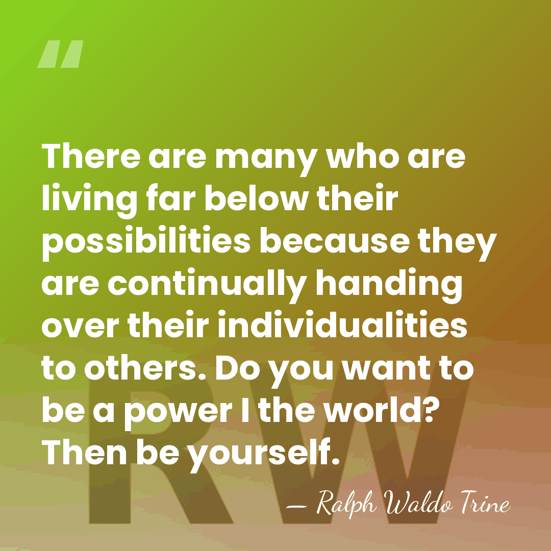 There are many who are living far below their possibilities because they&hellip; - Ralph Waldo Trine