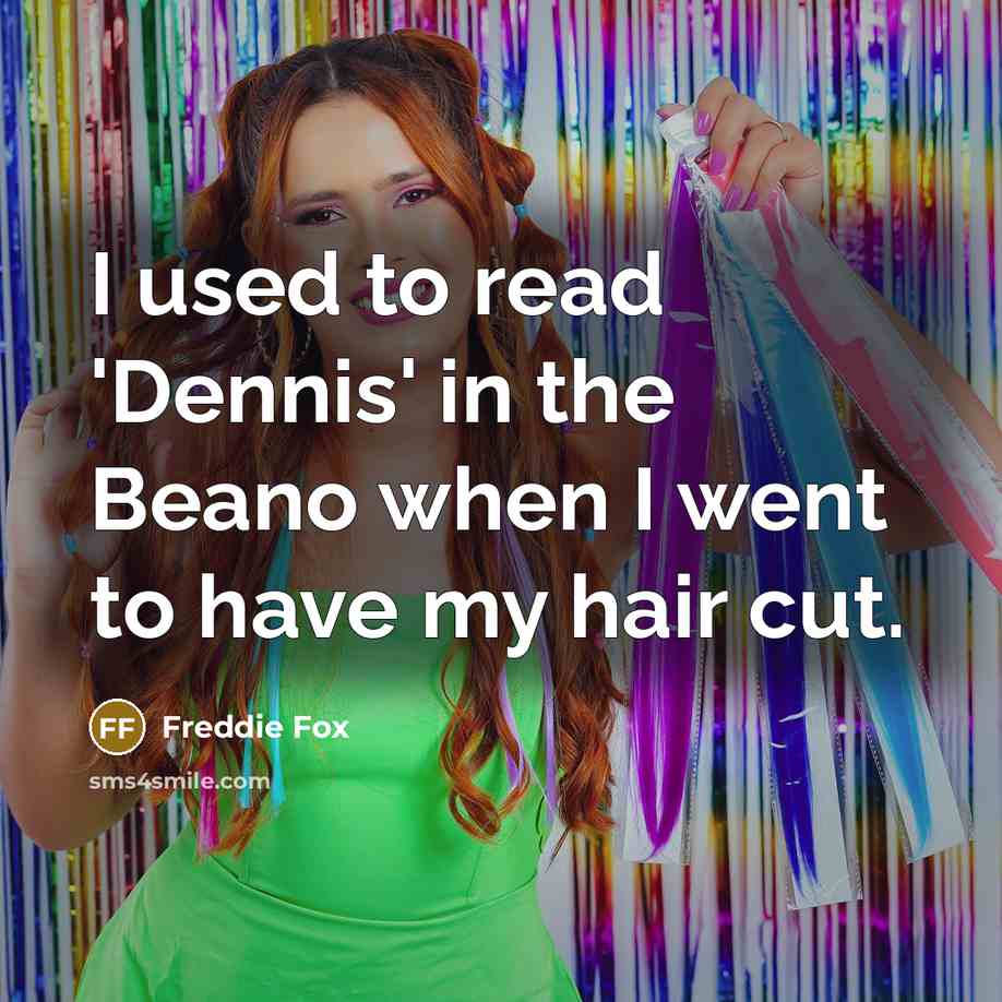 “I used to read 'Dennis' in the Beano when I…” quote by Freddie Fox