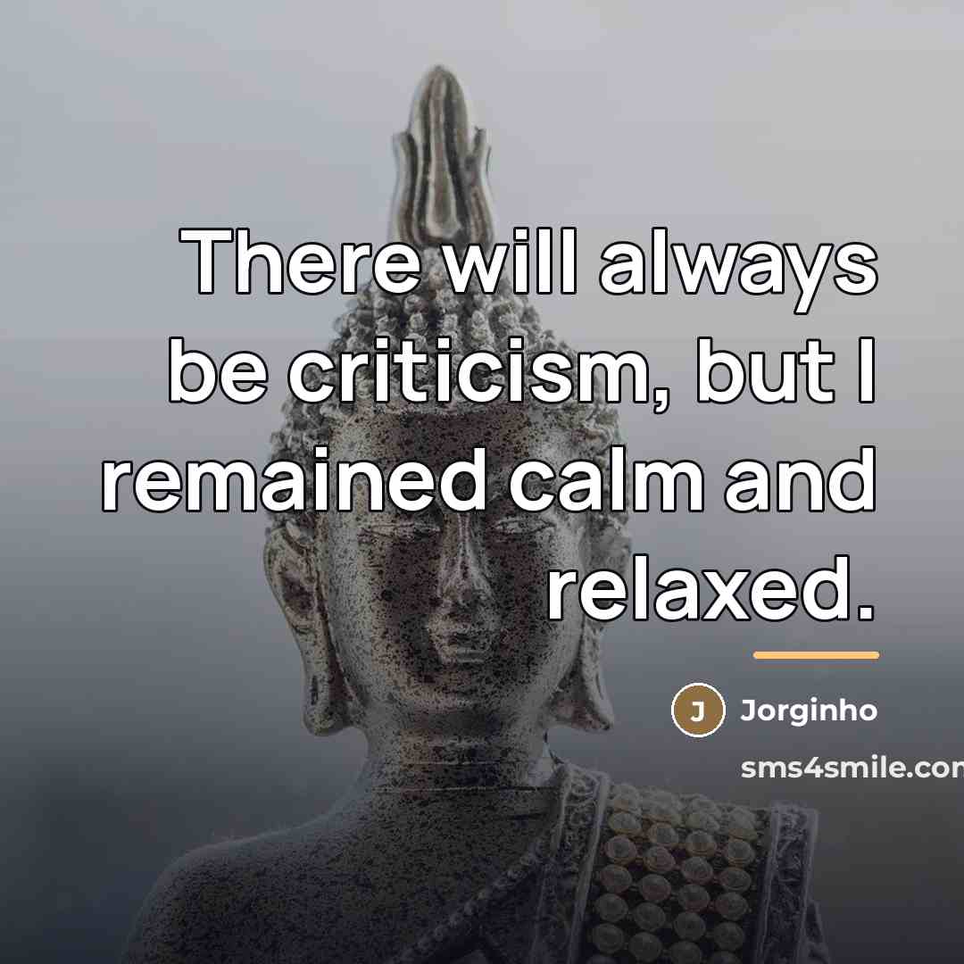 “There will always be criticism, but I remained calm and…” quote by Jorginho