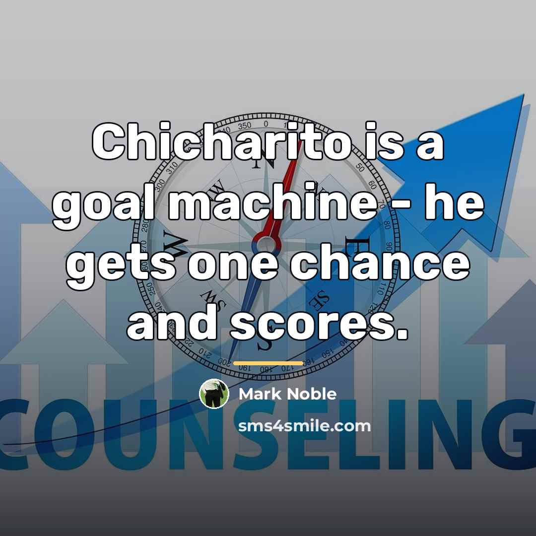 “Chicharito is a goal machine - he gets one chance…” quote by Mark Noble